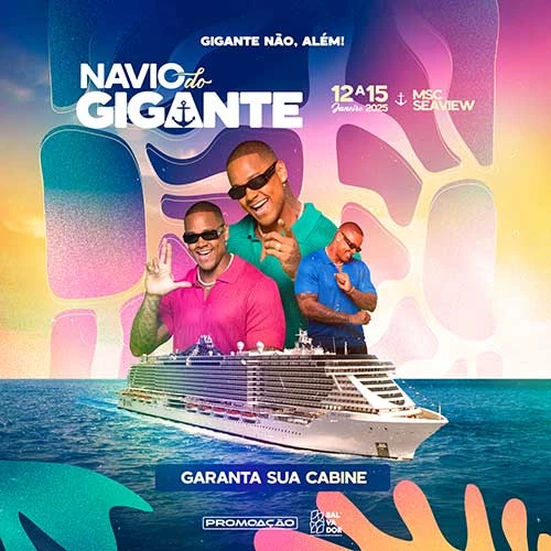 Navio do Gigante Léo Santana 2024